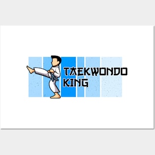 taekwondo king Posters and Art